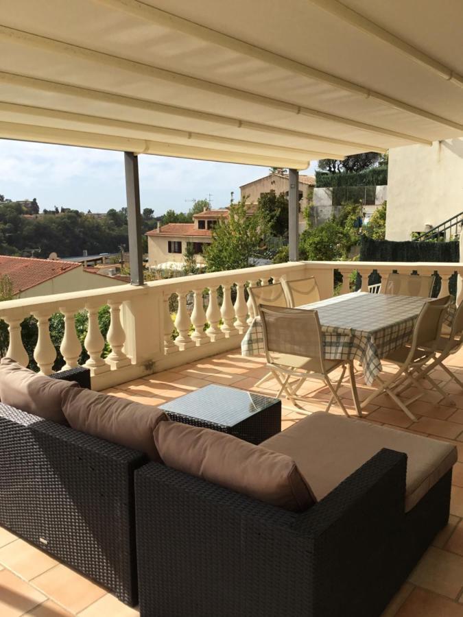 Villa Paradiso, Logement Avec Piscine, Nice Nord Exterior foto